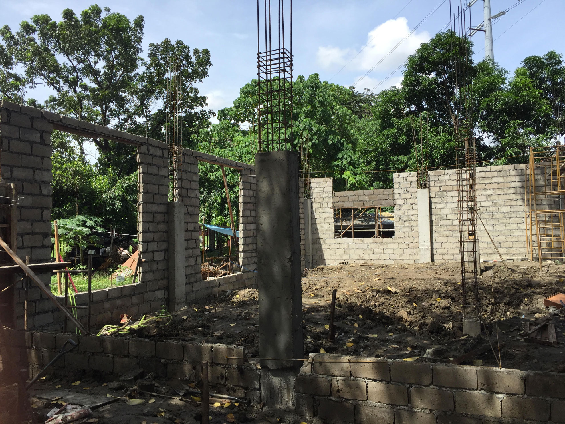 Construction of PUP Tahanan ng Atleta as of Oct. 2016